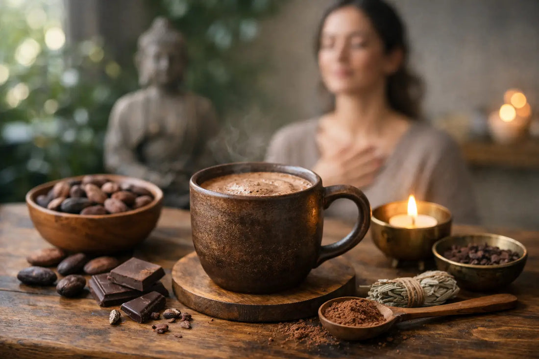 Kakao Ritual bei Stress für mehr innere Ruhe