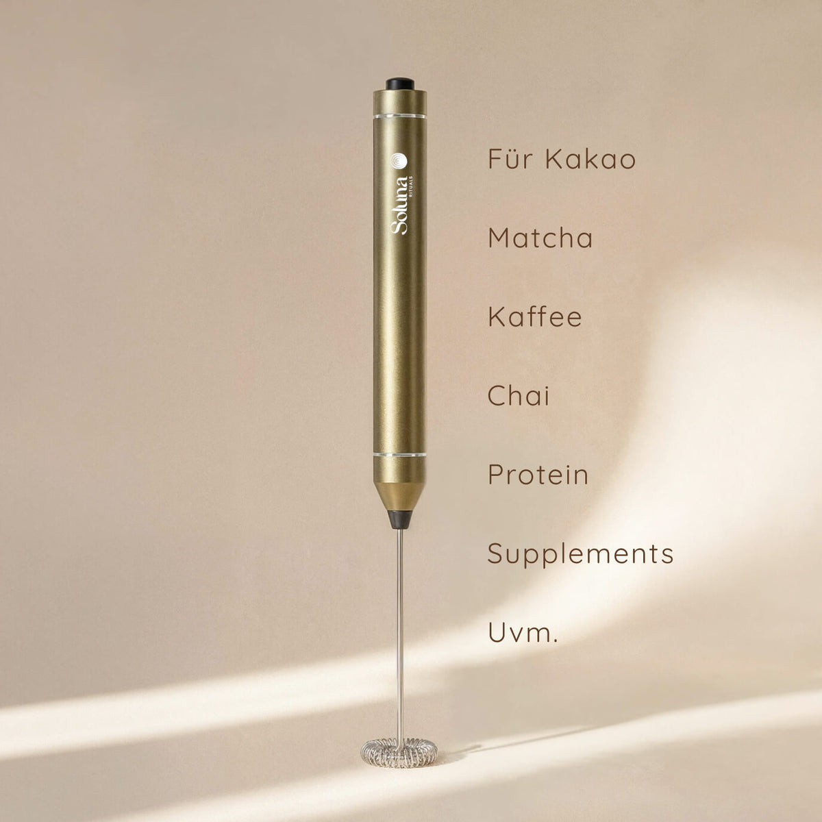Ritual Mixer | Goldener Kakao-Milchaufschäumer