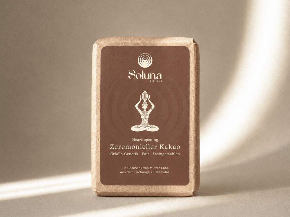 Zeremonieller Kakao Criollo Verpackung